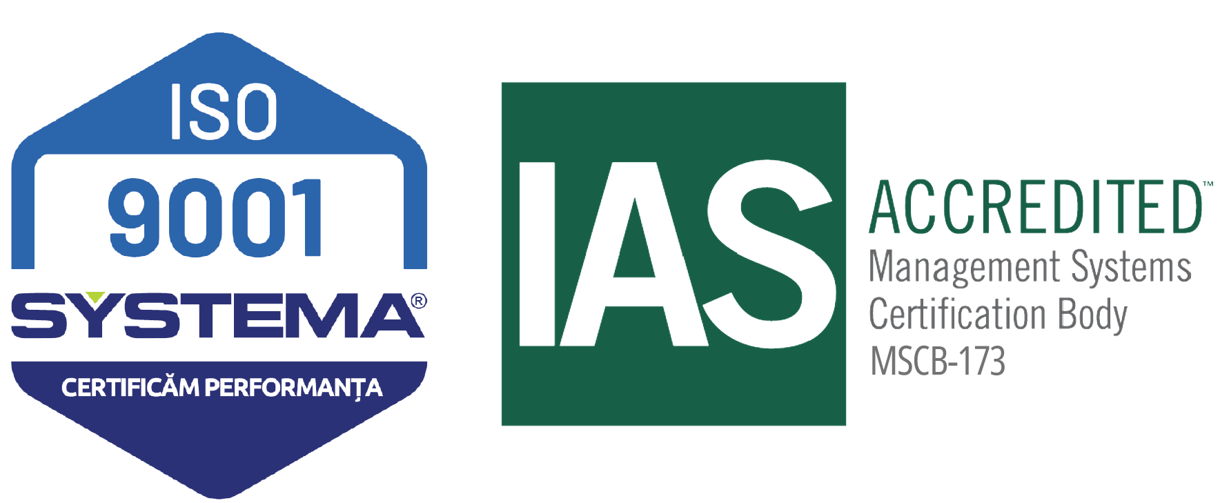 Certificare ISO 9001 SHIFTHOUSE – sistem de management al calității